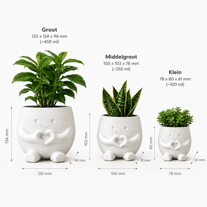 Hartmaatje plantenpot - R3DZIE
