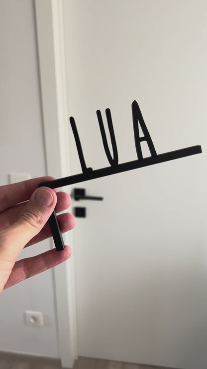 Plaque de porte personnalisée